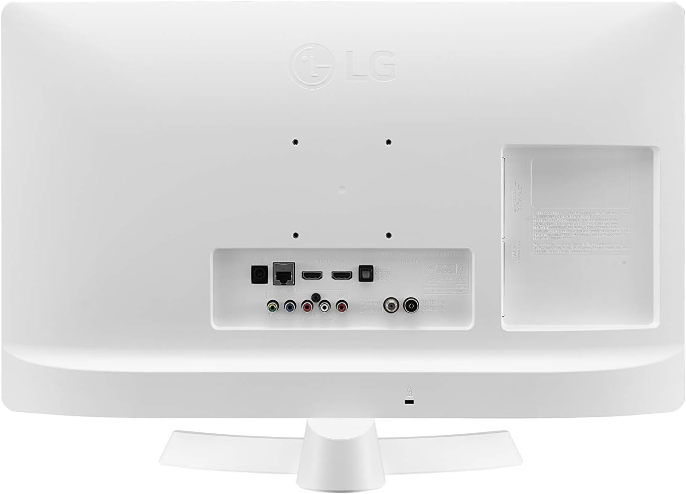 LG - 24TN510S- WZ - Smart TV-Monitor, 24, HD LED screen (1366 x 768, 16:9, DVB-T2/C/S2, WiFi, Miracast, 10 W, 2 x HDMI 1.4, 1 USB 2.0, Optical, LAN RJ45, VESA 75 x 75)