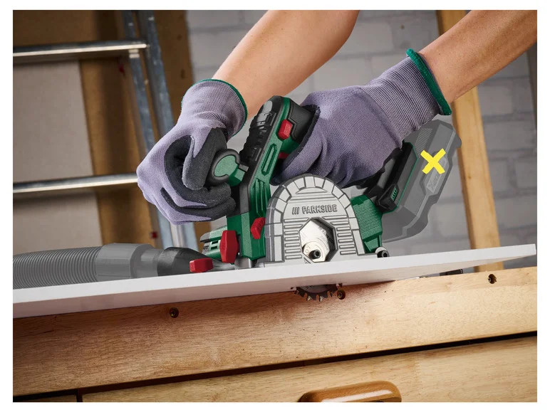 PARKSIDE Scie plongeante de précision sans fil 20 V PTS 20-Li B2