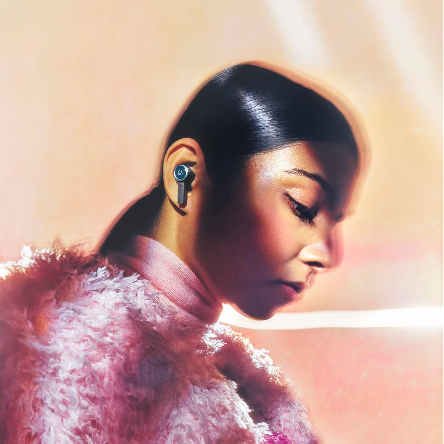 Bang & Olufsen Beoplay EX - High-end Wireless Bluetooth Noise Cancelling Earphones, Playtime Up to 28 Hours, Waterproof Earbuds for Work, Sport and Play with Charging Case - Black Anthracite