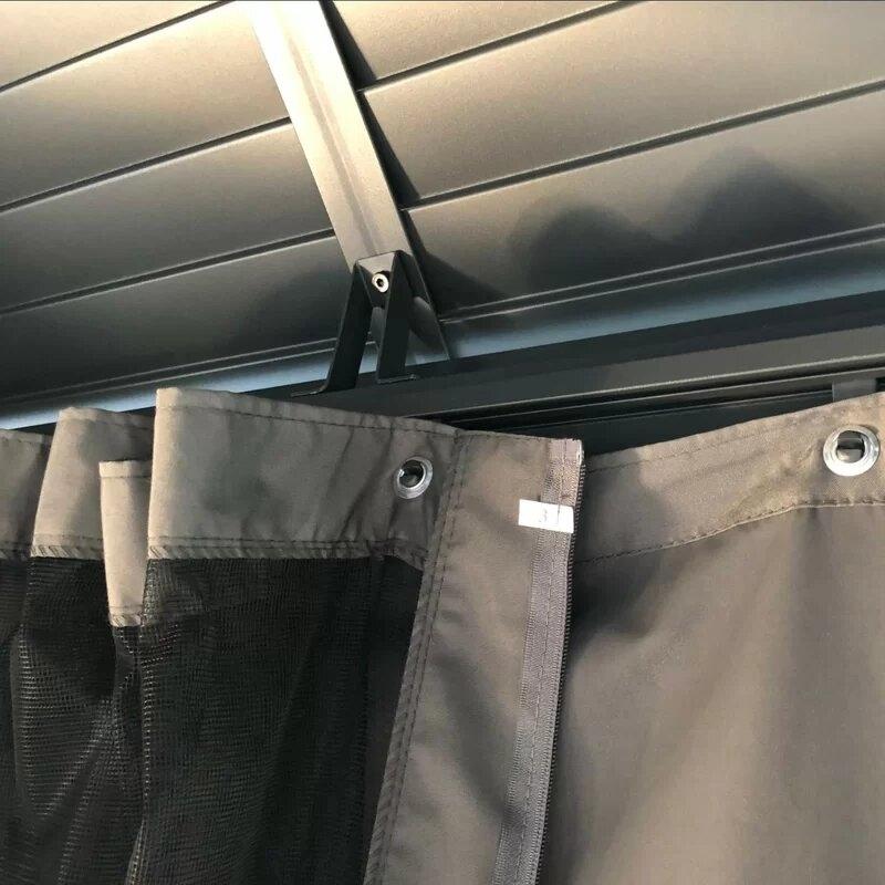 Barreras 12 Ft. W x 10 Ft. D Aluminum Patio Gazebo