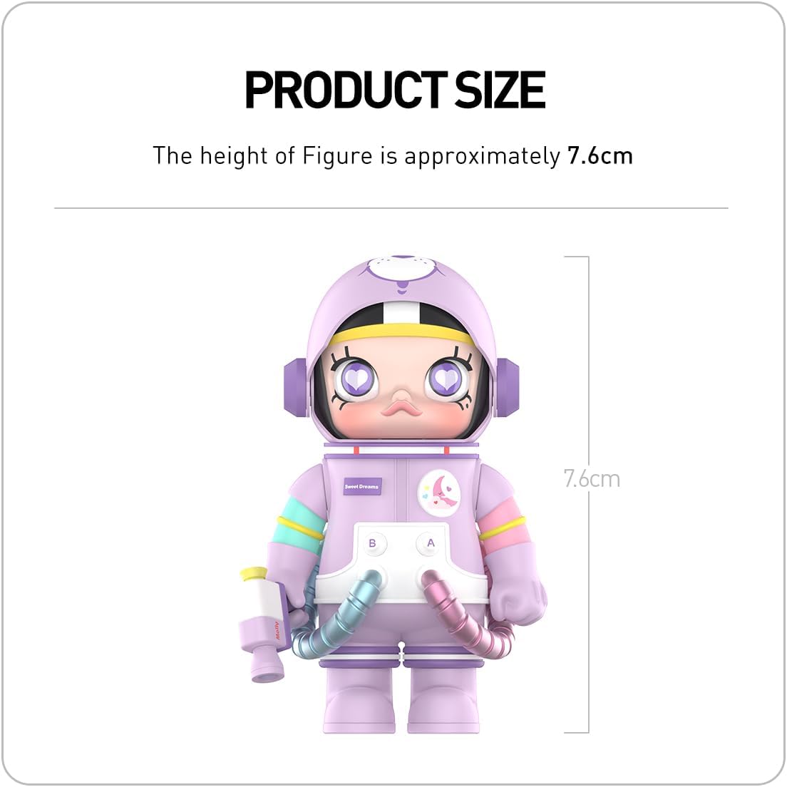 POP MART Mega Space Molly 400%+100% Sweet DreamBears Figures Pop d’Action Figurines Anime de Jouet Figure à Collectionner Cadeaux Créatifs Whole Set Visiter la boutique POP MART