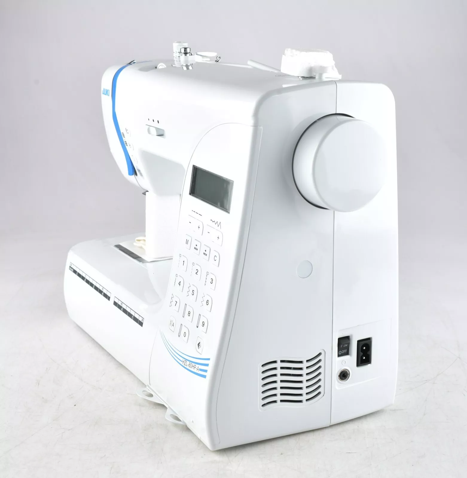 Juki HZL-80HP-B Machine à Coudre Electronique, Métal, Blanc, 40 x 18,8 x 29 cm