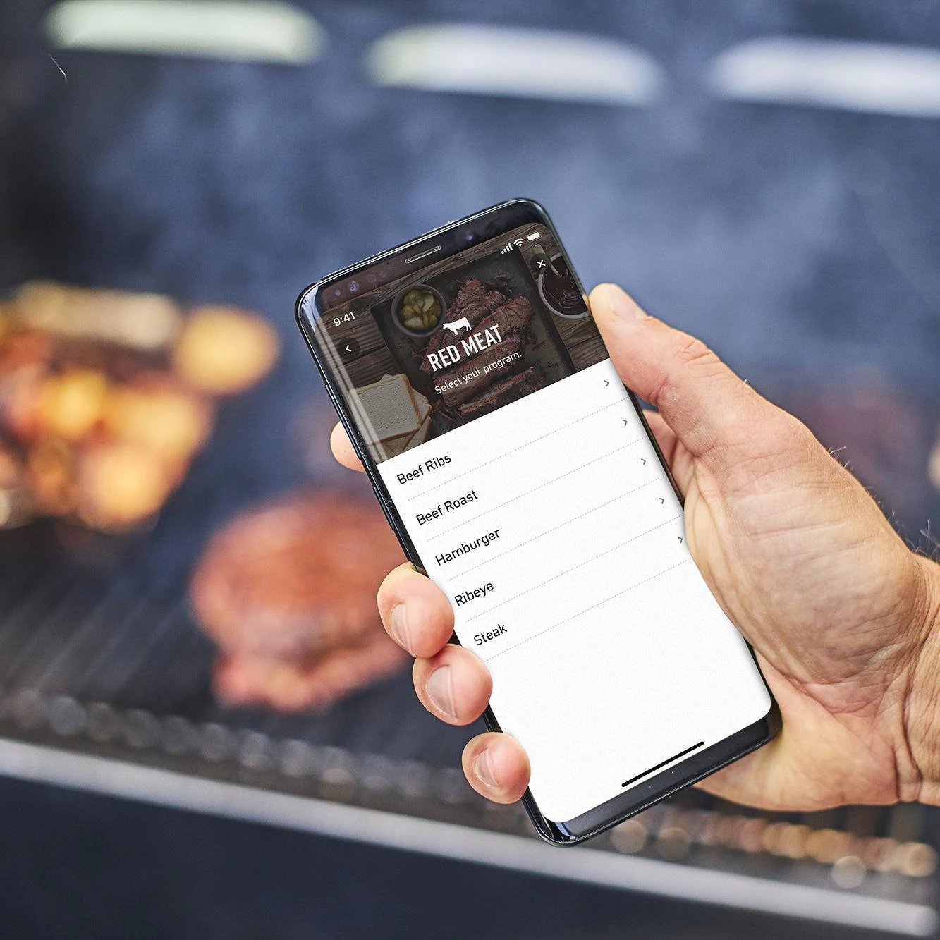 Weber SmokeFire EX4 Gen 2 24-Inch Wi-Fi Enabled Wood Fired Pellet Grill - 22510201