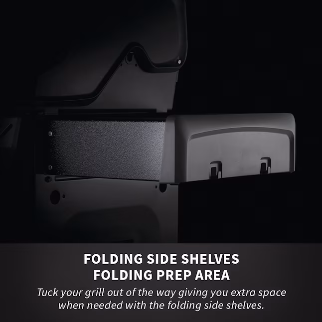 Napoleon Rogue 3-Burner Propane Gas Grill with Range Side Burner in Black