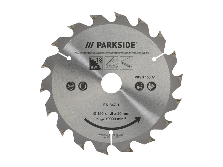 PARKSIDE Lame de scie circulaire PKSB 150 A1