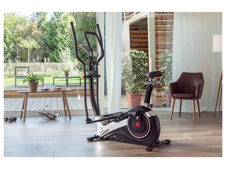 Christopeit Hybrid Trainer AX 6500, Heim- Crosstrainer 2in1