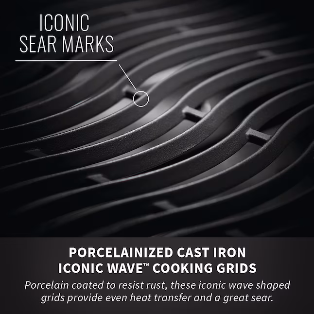 Napoleon Rogue 3-Burner Propane Gas Grill with Range Side Burner in Black