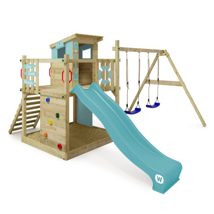 Wooden climbing frame Wickey Smart Camp