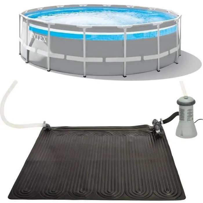 Kit piscine tubulaire clearview ø 4,88 x 1,22m et Nettoyeur