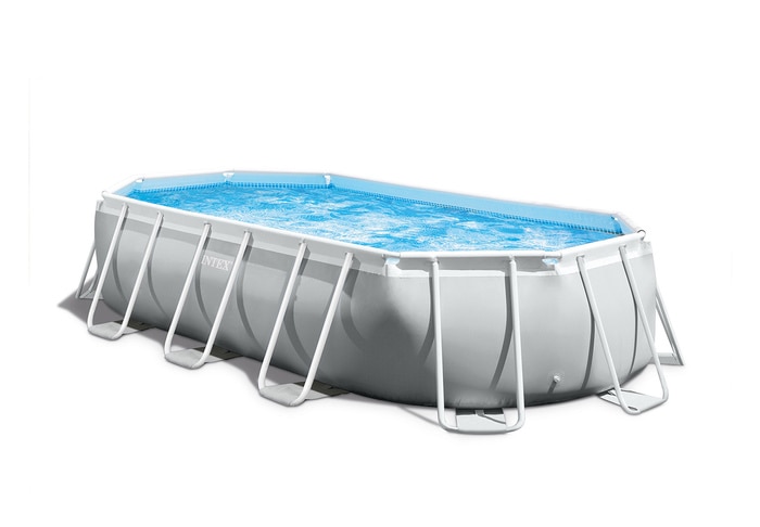 16ft 6in X 9ft X 48in Prism Frame Oval Pool Set