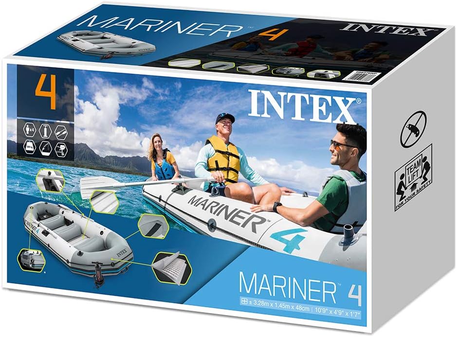 Intex 68376NP Rubber Dinghy - Mariner 4
