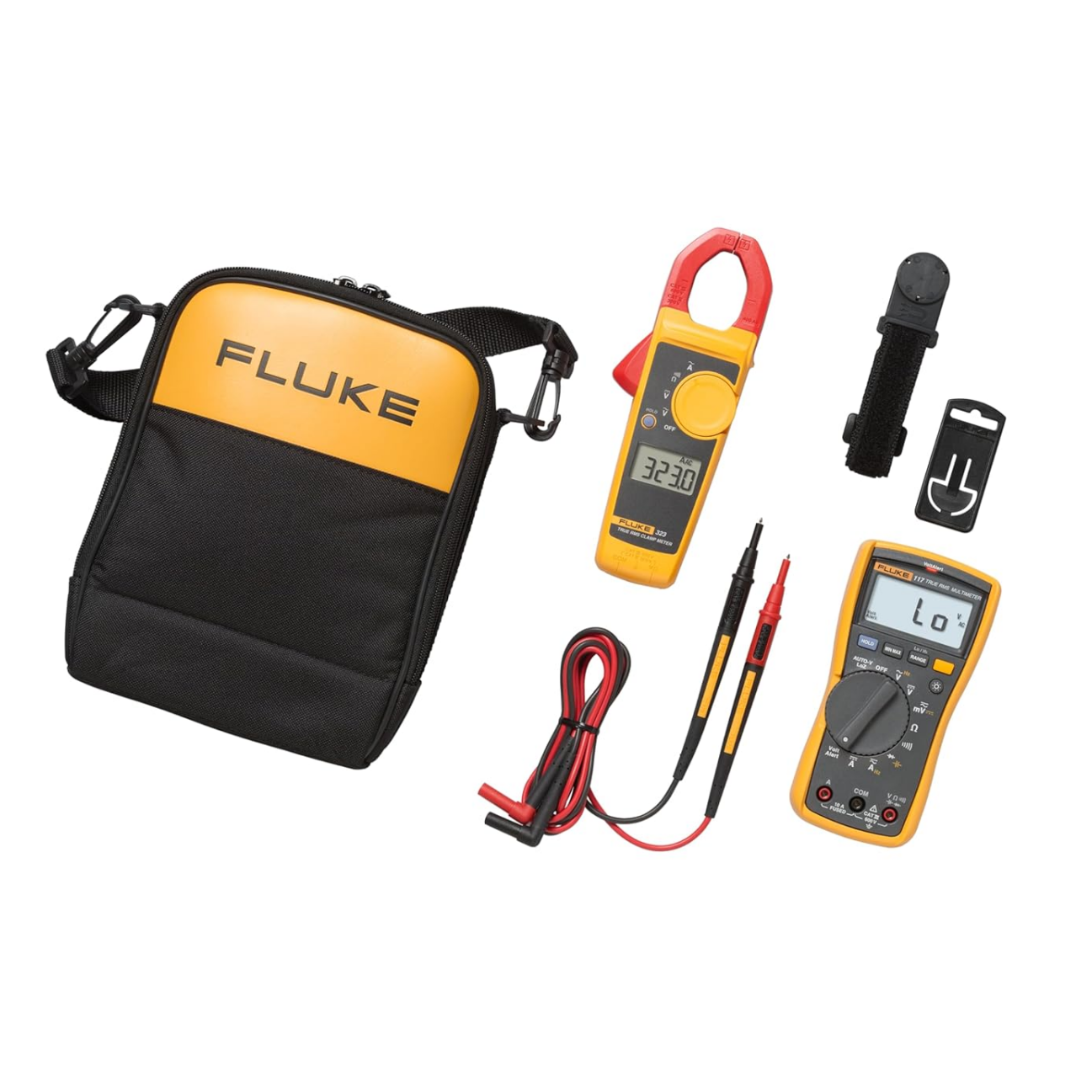 Fluke 117/323 Electrician's Multimeter Combo Kit
