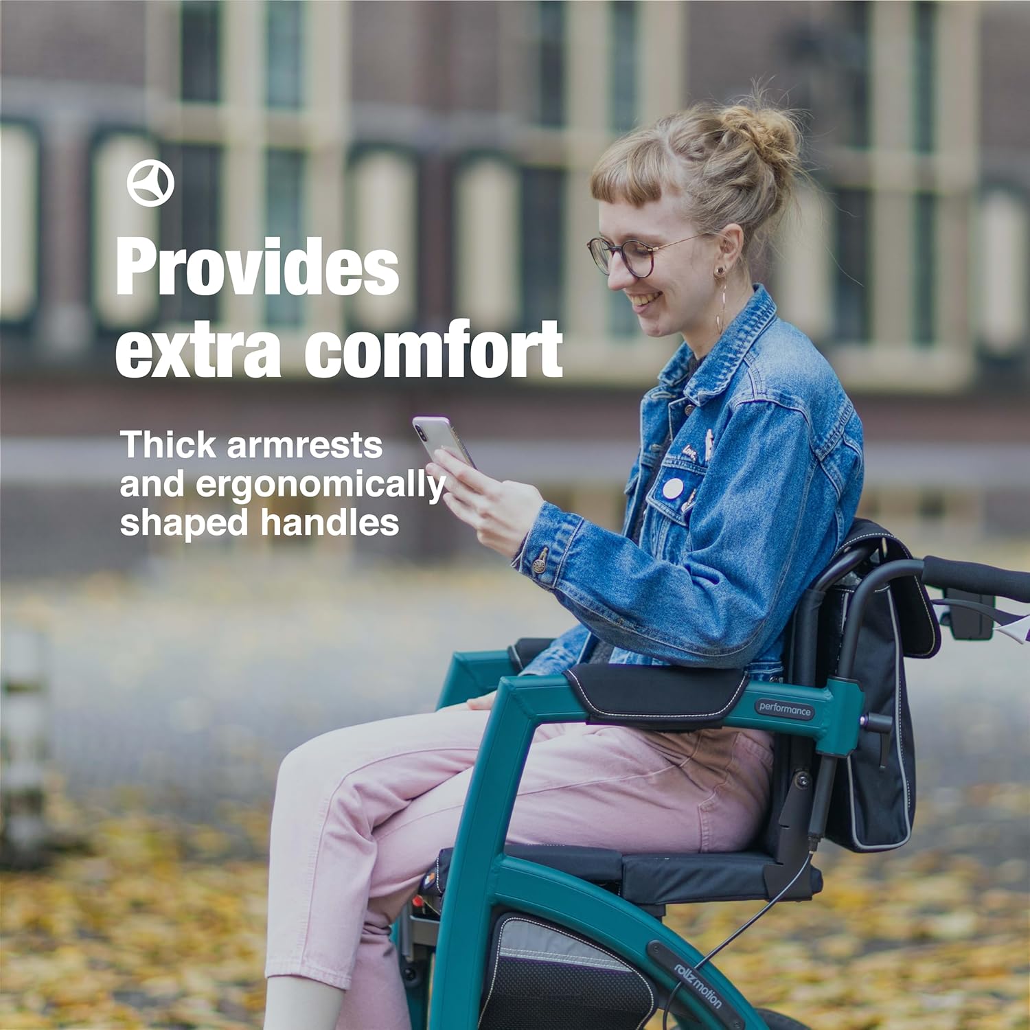 Rollz Motion Performance, All Terrain rollator and Wheelchair in one