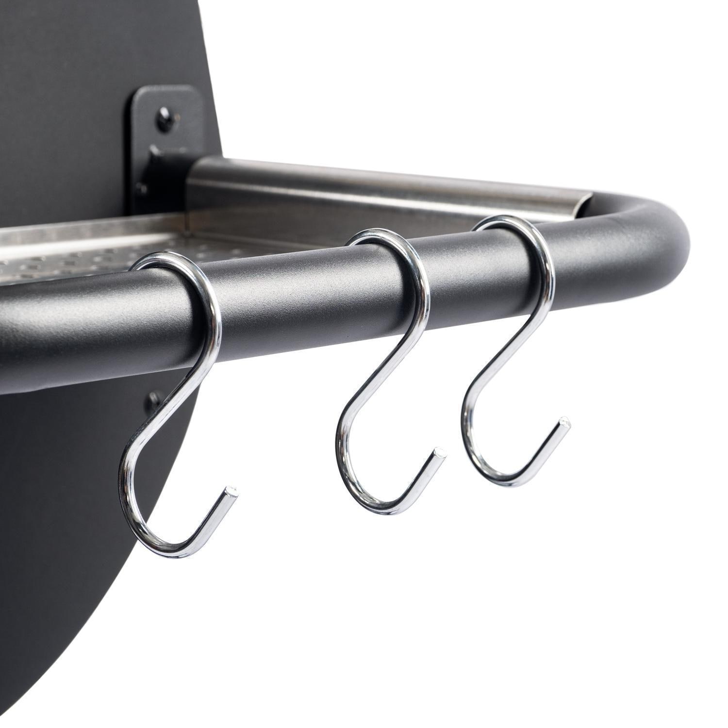 Victory 35-Inch Wood Pellet Grill with Front Shelf, 29-Lb Hopper & 16 Gauge Steel Barrel & Cart - BBQPG