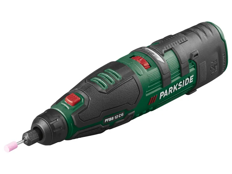 PARKSIDE Meuleuse-perceuse de précision PFBS 12 C6, 12 V