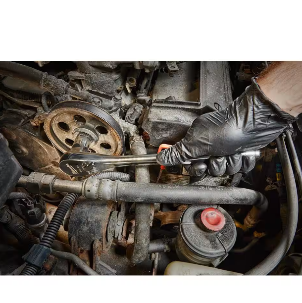 1/4 in. and 3/8 in. and 1/2 in. Drive SAE/Metric Ratchet and Socket Mechanics Tool Set (153-Piece)