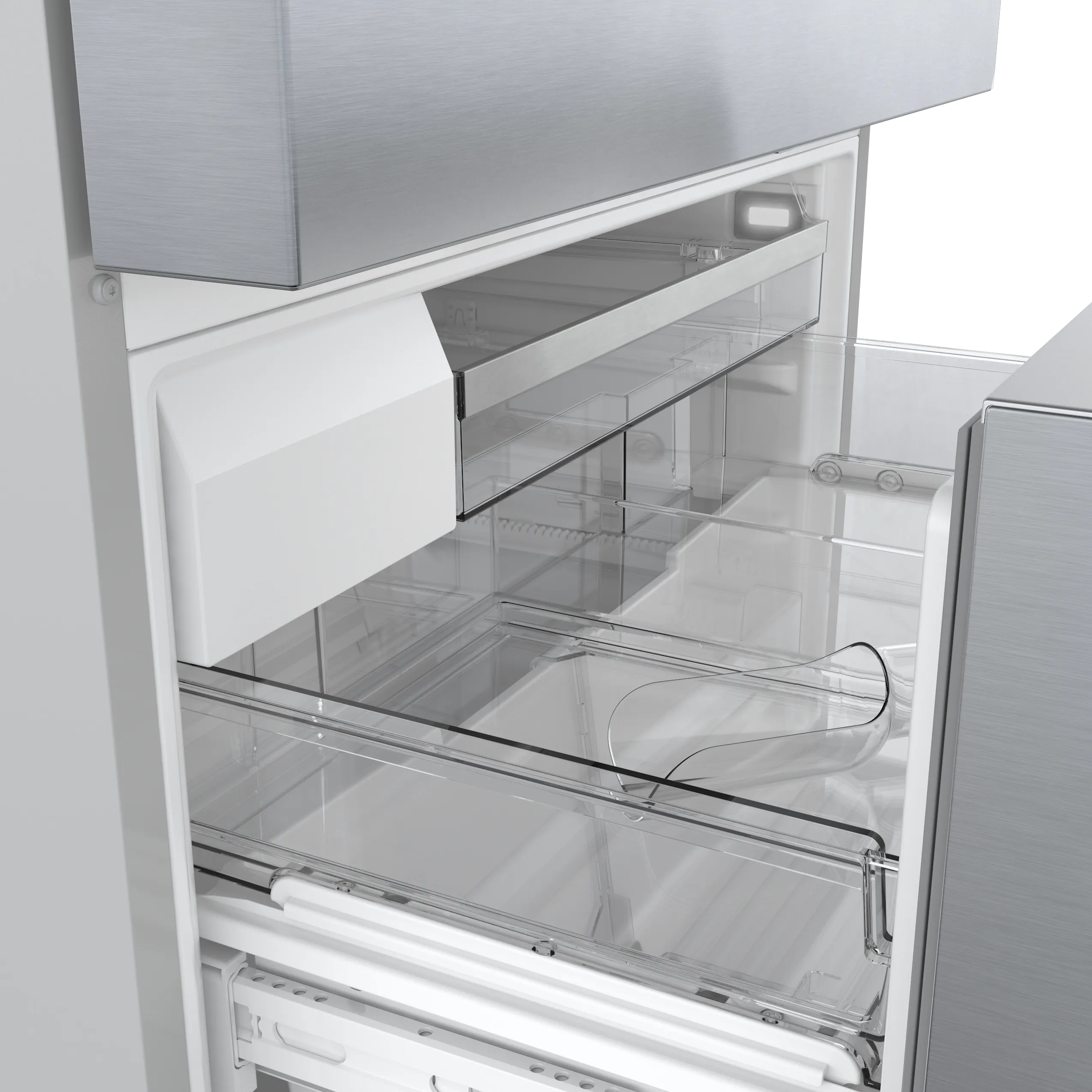 Bosch B36CL80SNS 800 Series French Door Bottom Mount Refrigerator 36'' Stainless steel (with anti-fingerprint)