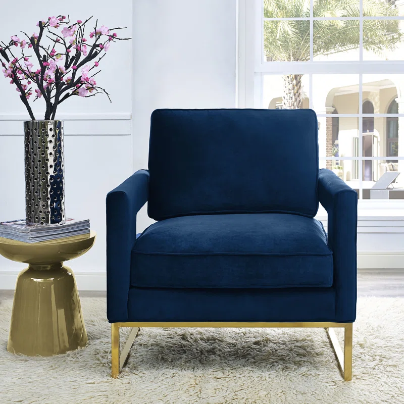 Avery Velvet Armchair