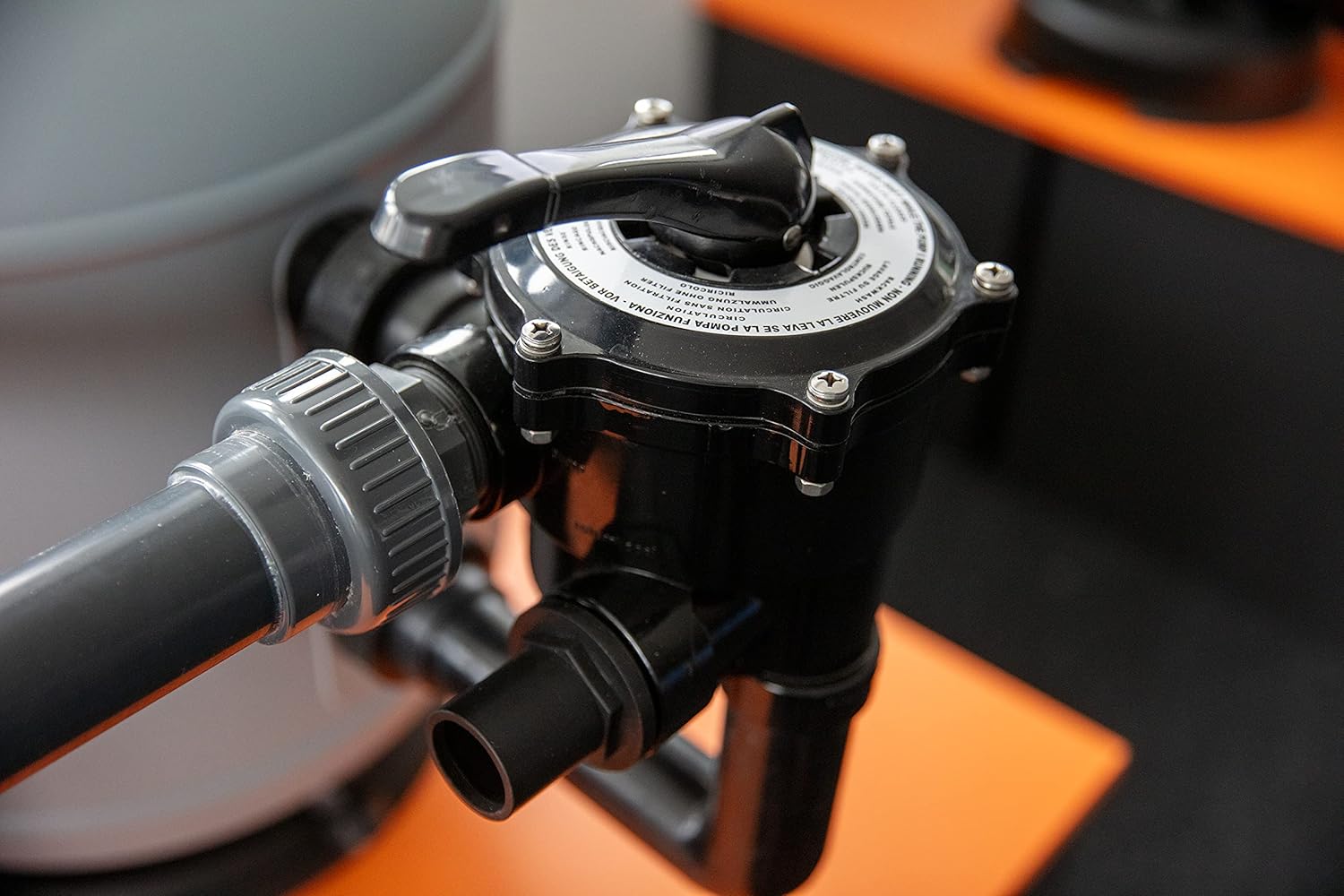 Steinbach Filteranlage SM 14, Umwälzleistung: 14 m³/h, 230 V/570 W, 6-Wege-Ventil, Anschluss Ø 38 mm, 041022