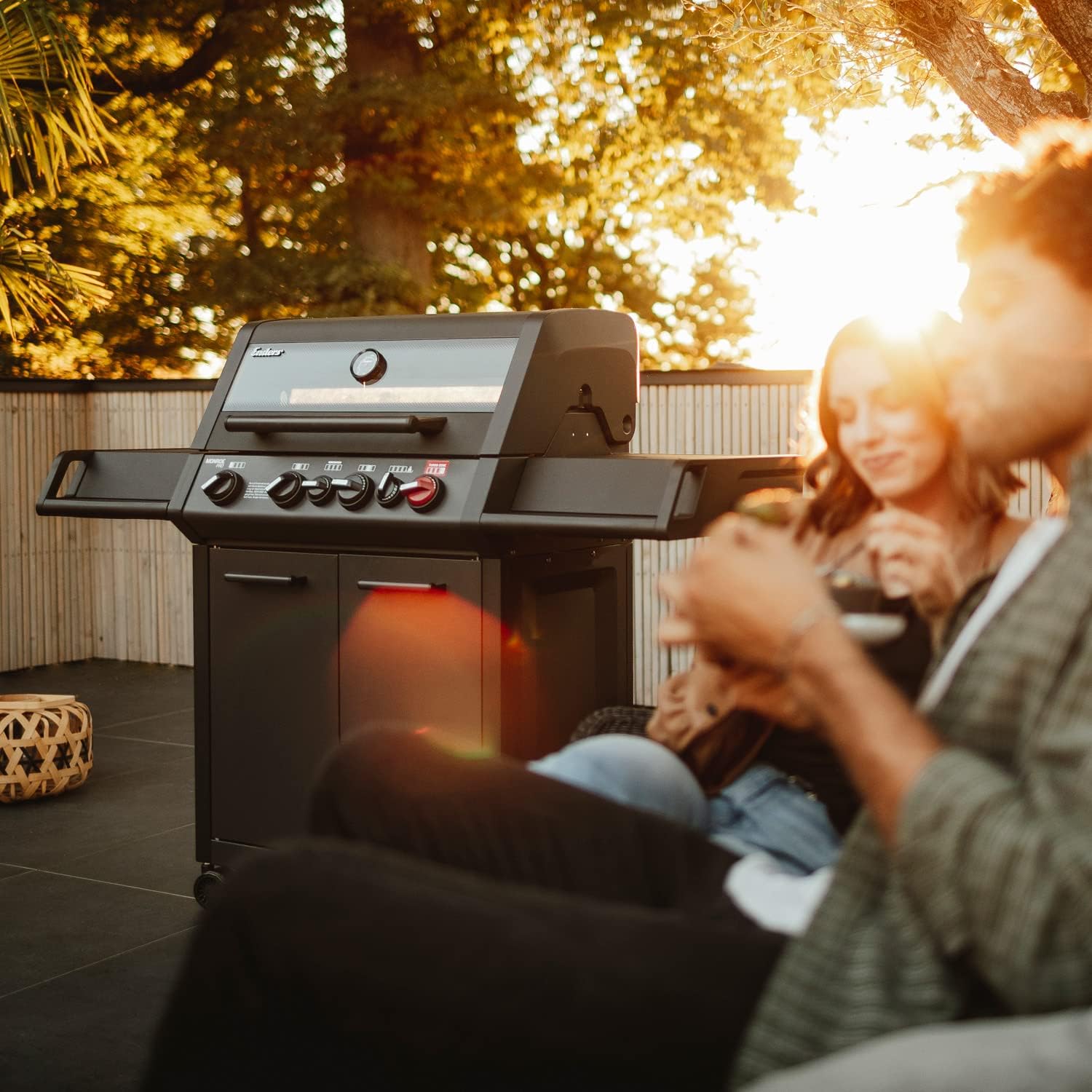 Enders® Gasgrill MONROE PRO 4 SIK TURBO SHADOW