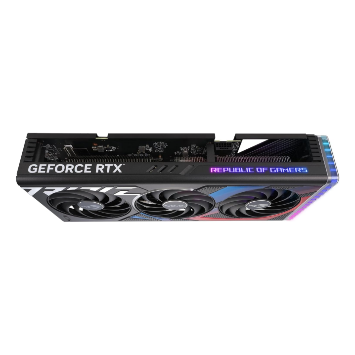 ASUS ROG Strix GeForce RTX 4070 12GB OC Edition GDDR6X Gaming Graphics Card (Nvidia RTX4070 DLSS 3, PCIe 4.0, 2X HDMI 2.1, 3X DisplayPort 1.4a, Aura Sync RGB Lighting, ROG-STRIX-RTX4070-O12G-GAMING)