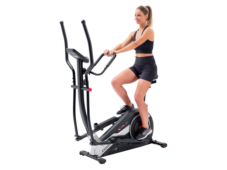 Christopeit Hybrid Trainer AX 6500, Heim- Crosstrainer 2in1
