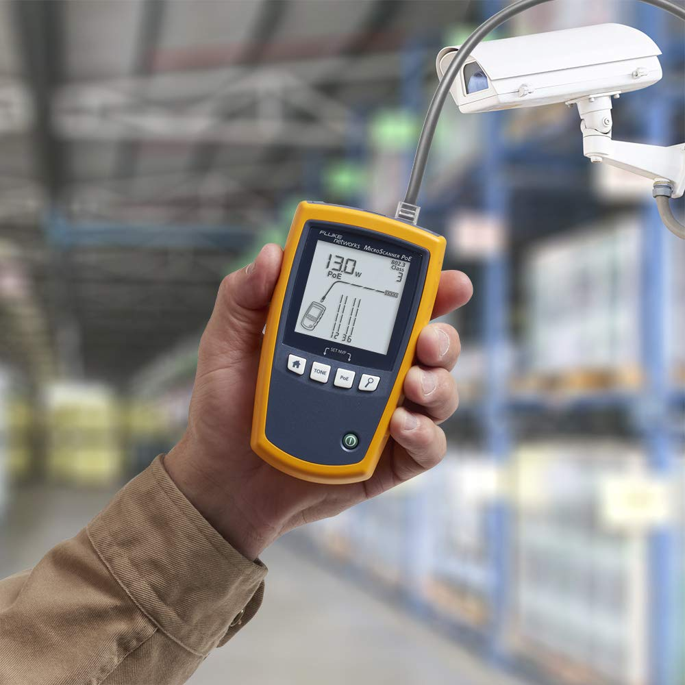 Fluke Networks MS-POE MicroScanner POE Cable Verifier