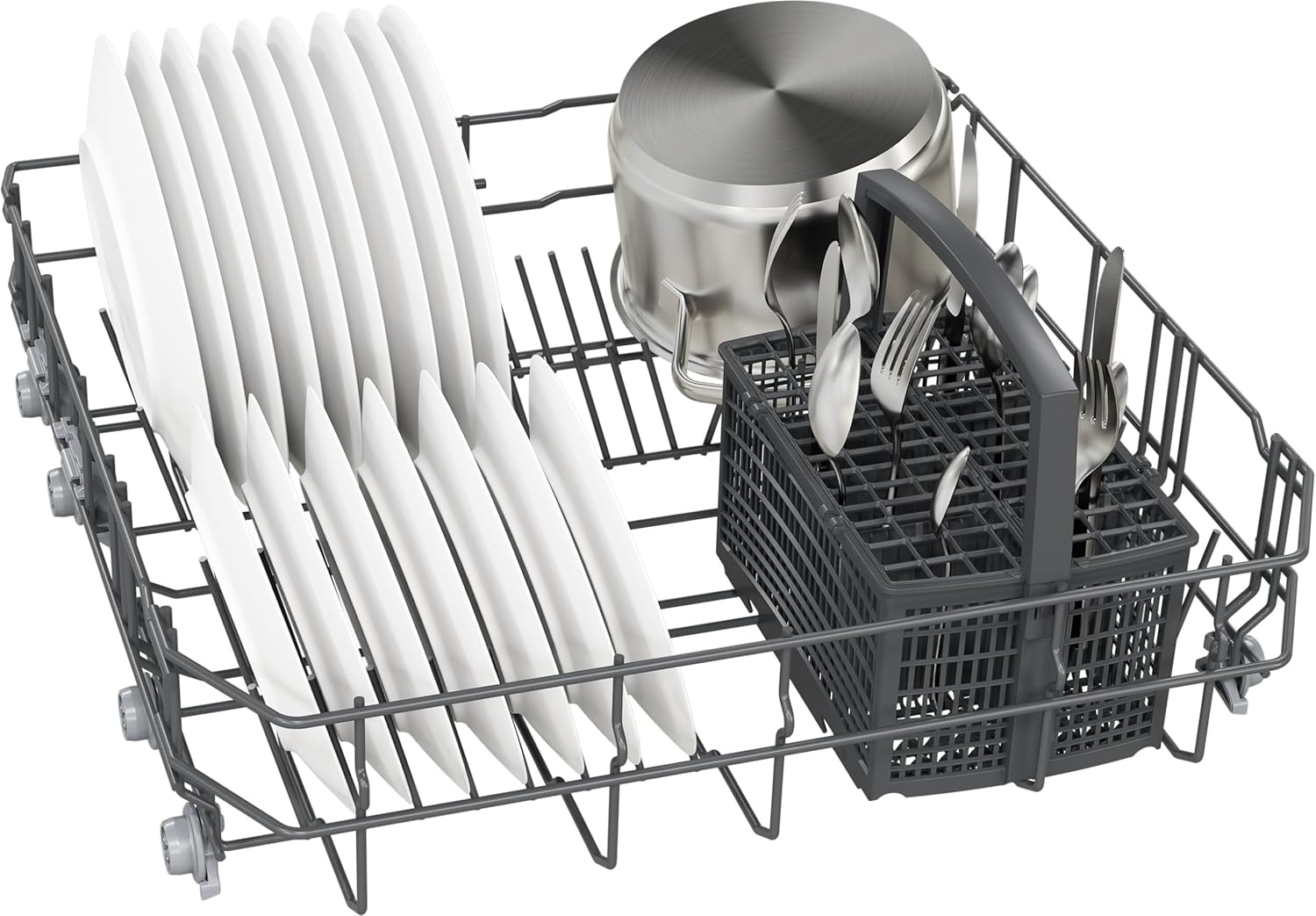 Siemens Fully integrated dishwasher / year / zeolite drying / WLAN compatible via Home Connect / glassZone in the upper basket / hygiene plus programme [Energy Class E]