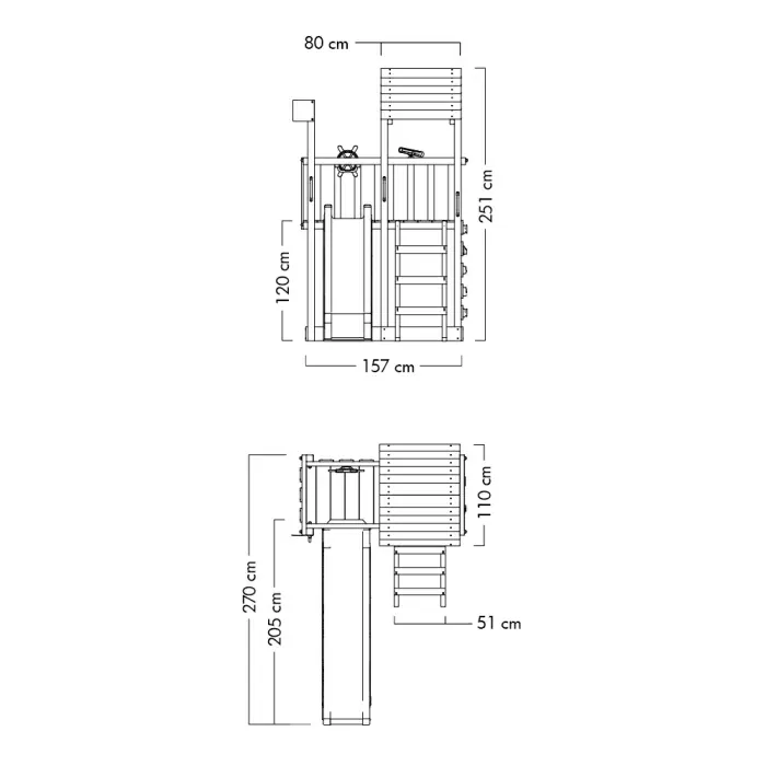 Climbing frame Wickey Smart Flash