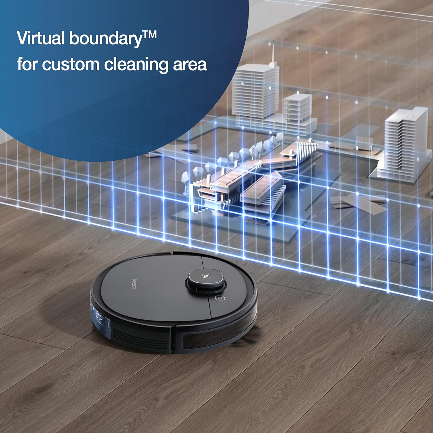 ECOVACS X8 PRO OMNI Robot Vacuum Cleaner with All-In-One Station, 18000Pa Power, Instant Automatic Cleaning OZMO ROLLER, 75℃ Hot Water Cleaning, Automatic Cleaning Solution Addition