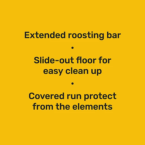 Producer's Pride Sentinel Chicken Coop, 6 Chicken Capacity