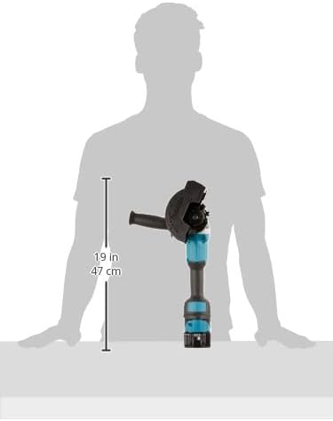 Makita DGA511RTJ Akku-Winkelschleifer 18 V / 5,0 Ah, 2 Akkus + Ladegerät Im MAKPAC