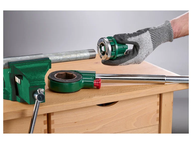 PARKSIDE Jeu de pinces coupantes pour filetage, 6 pièces