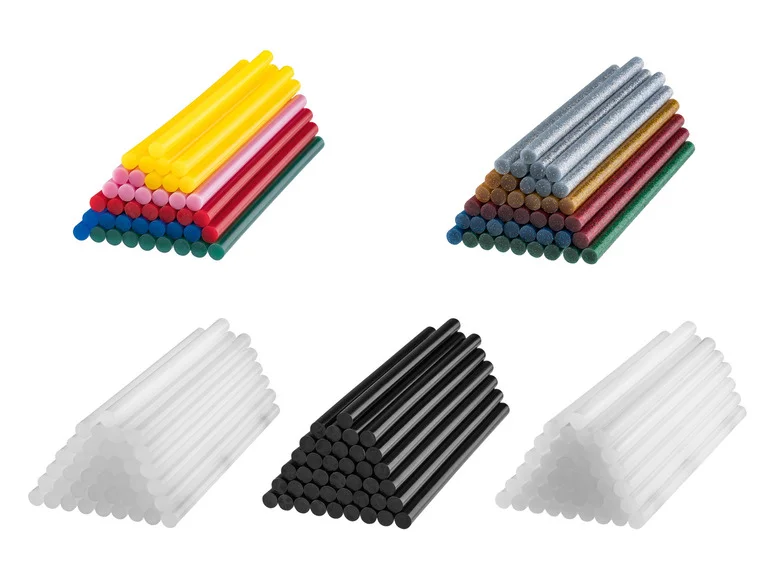 PARKSIDE Btons de colle basse température, 40 pièces