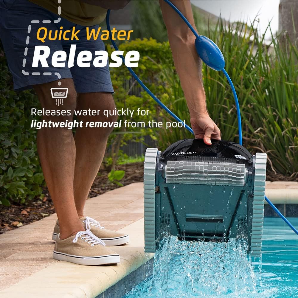 Dolphin Nautilus CC Automatic Robotic Pool Vacuum Cleaner Wall Climbing Scrubber Brush