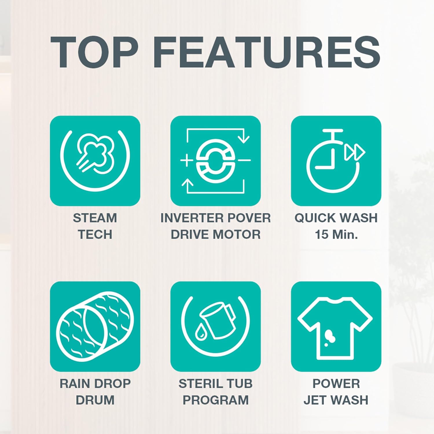 Gorenje WDAM 854 AP Washing Dryer with Steam Function / 8 kg / 1400 U / 15 Programmes / Aqua Stop / Inverter PowerDrive Motor / Child Lock / QuickDry / White [Energy Class D]