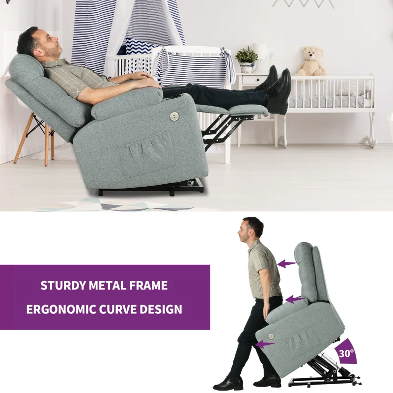 Upholstered Electric Recliner