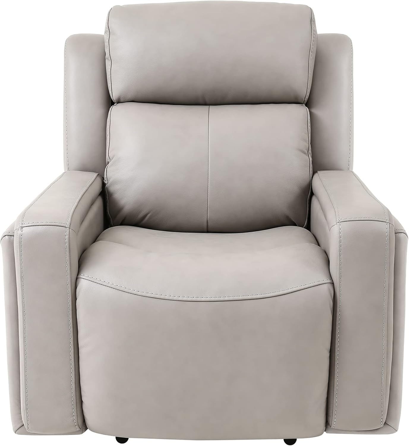 Armen Living Dual Power Headrest and Lumbar Support Recliner Chair with USB Charging Ports
