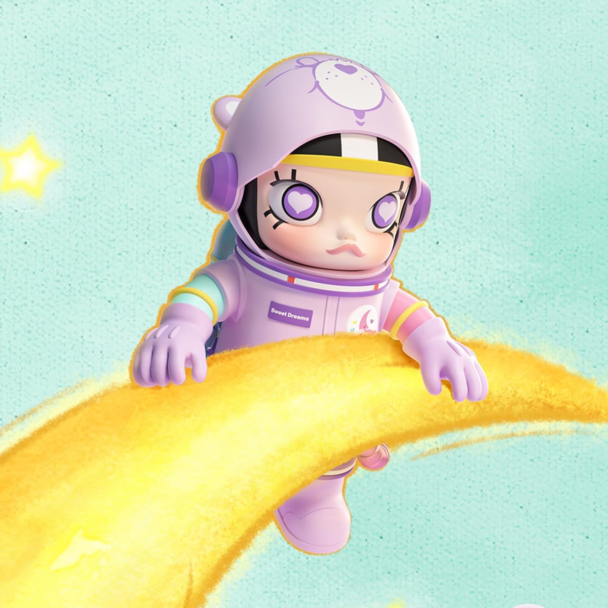 POP MART Mega Space Molly 400%+100% Sweet DreamBears Figures Pop d’Action Figurines Anime de Jouet Figure à Collectionner Cadeaux Créatifs Whole Set Visiter la boutique POP MART