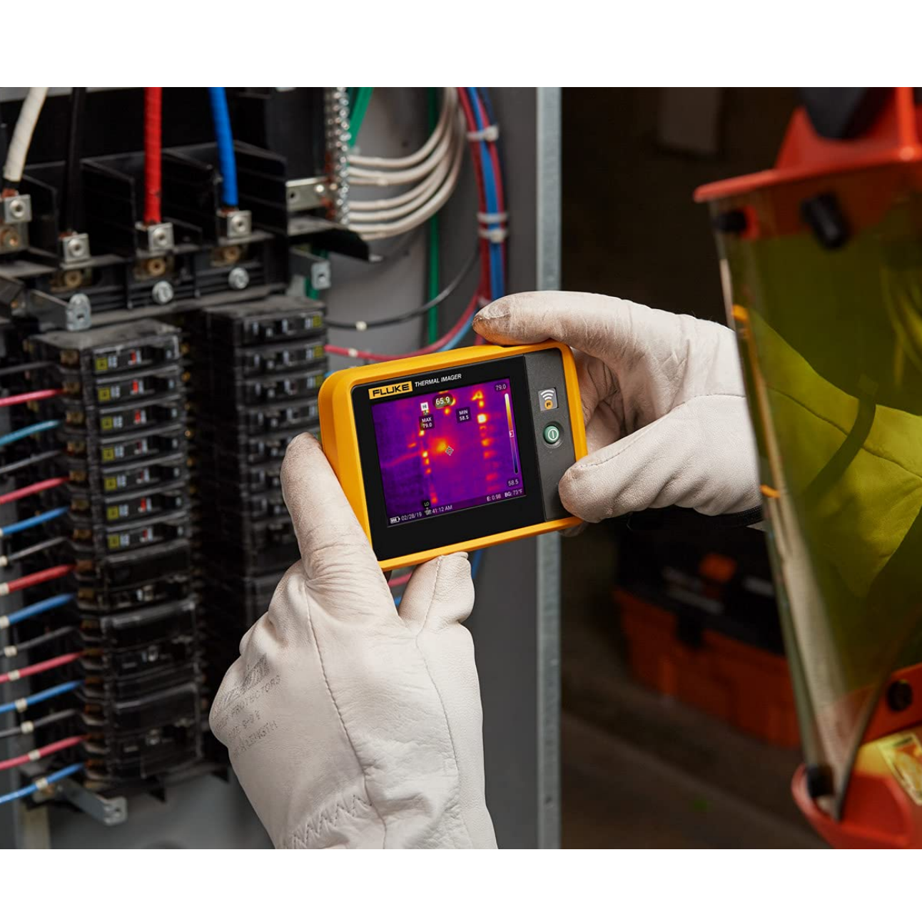 Fluke FLK-PTI120 thermal camera 9HZ 400C -20 to +400 °C 9 Hz