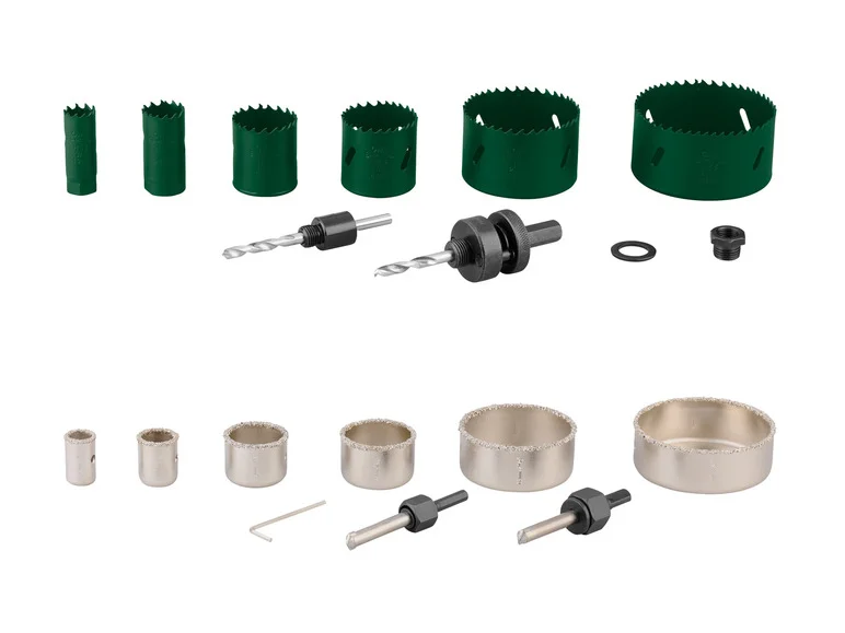 PARKSIDE Set de cloches bimétalliques ou en métal dur