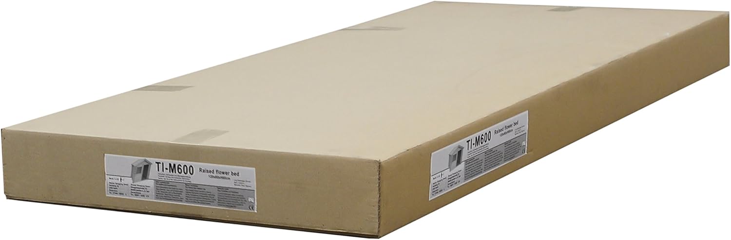 Timbela M505-1 Children's Wooden Playhouse without Floors - Outdoor Playhouse for Children - W 112 x L 146 x H 145 cm / 1.1 m2 Garden Playhouse - Garden Summer House for Children