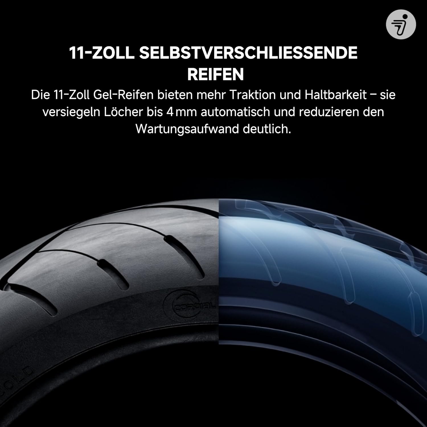 Segway-Ninebot MAX G3 D E-Scooter with Road Legal, 80 km Eco Mode Range, Eco Mode, 75 km at 20 km/h, Charging Time 3.5 h, 130 kg Load Capacity, Double Hydraulic Suspension, Smart Display