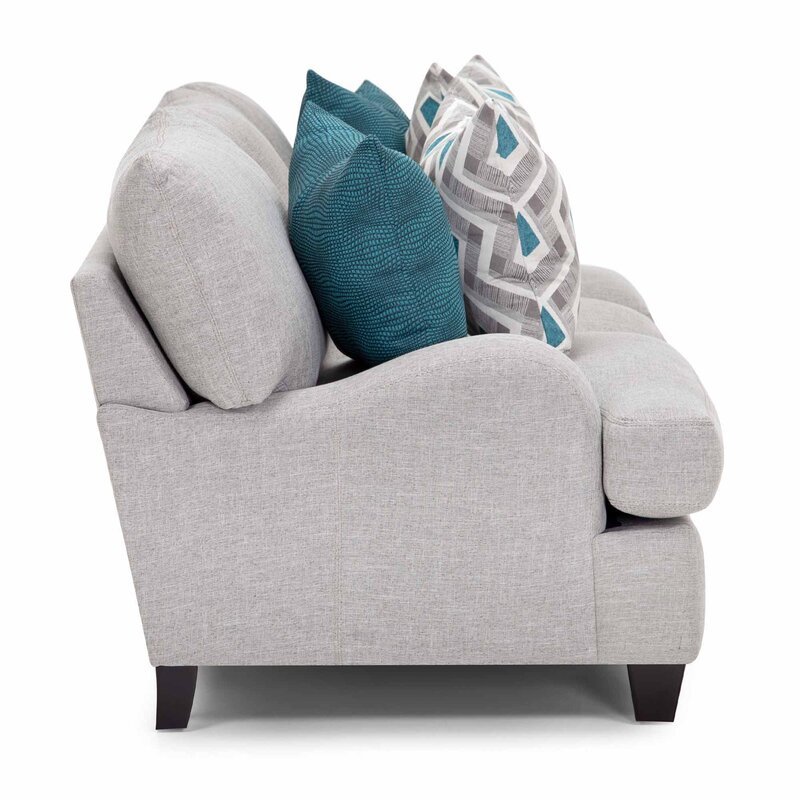 Rosalie 93 Recessed Arm Sofa