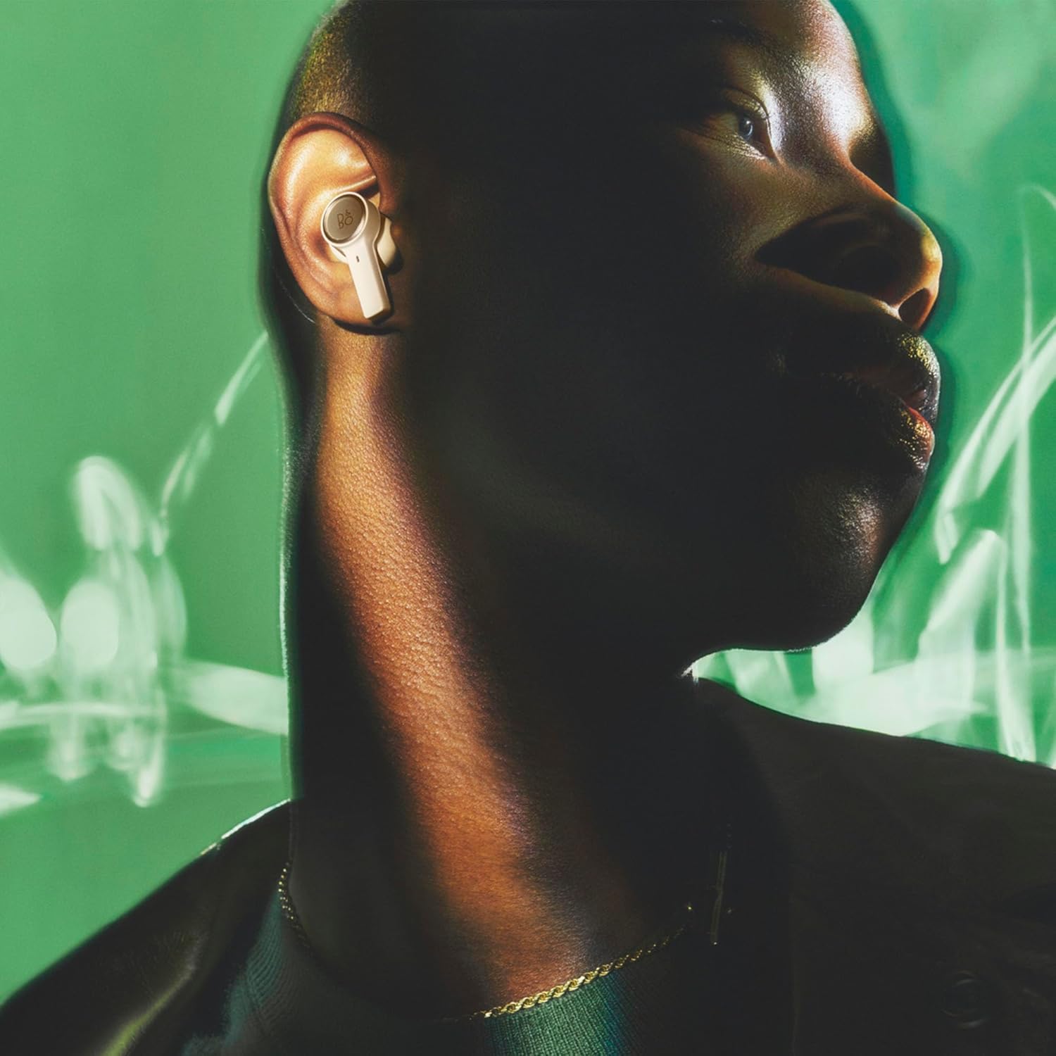 Bang & Olufsen Beoplay EX - High-end Wireless Bluetooth Noise Cancelling Earphones, Playtime Up to 28 Hours, Waterproof Earbuds for Work, Sport and Play with Charging Case - Black Anthracite