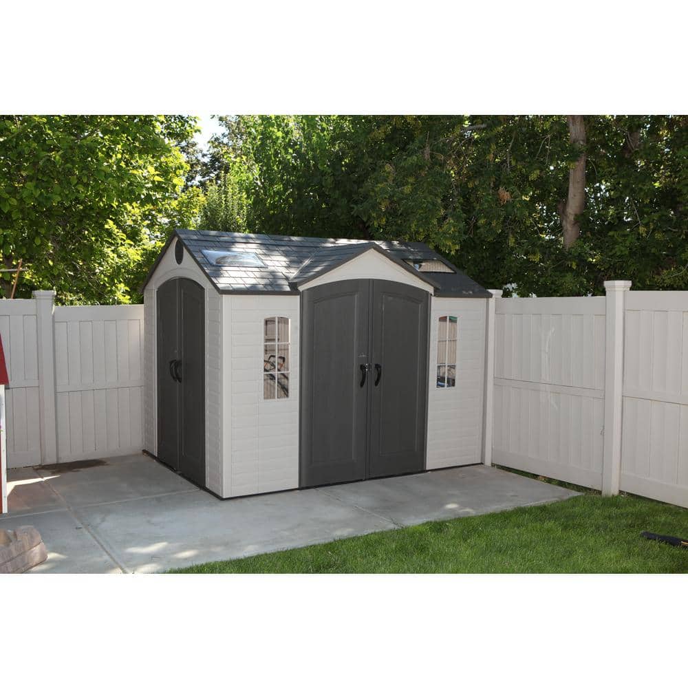 10 ft. x 8 ft. Resin Shed