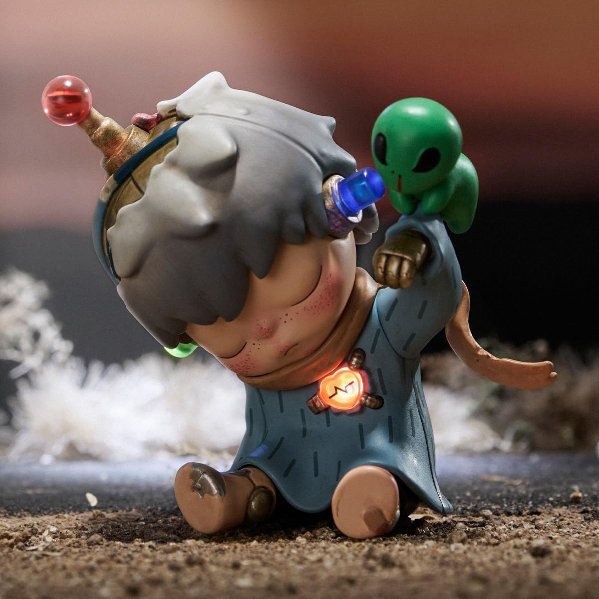 POP MART Hirono Echo Series Figures Pop d’Action Figurines Anime de Jouet Figure à Collectionner Cadeaux Créatifs Whole Set