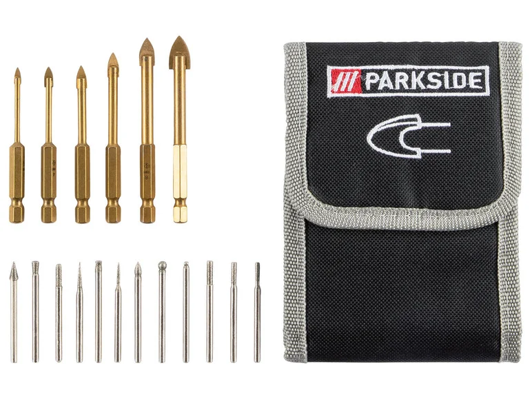 PARKSIDE Jeux d'accessoires de perage, 18 pièces
