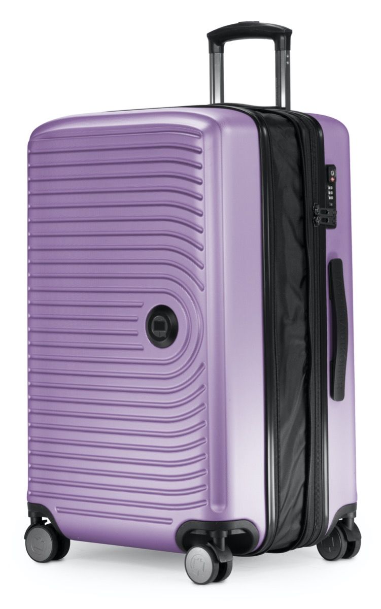 MITTE - Large suitcase, hard shell, matt, XXL extension, TSA, 77 cm, 127 litres