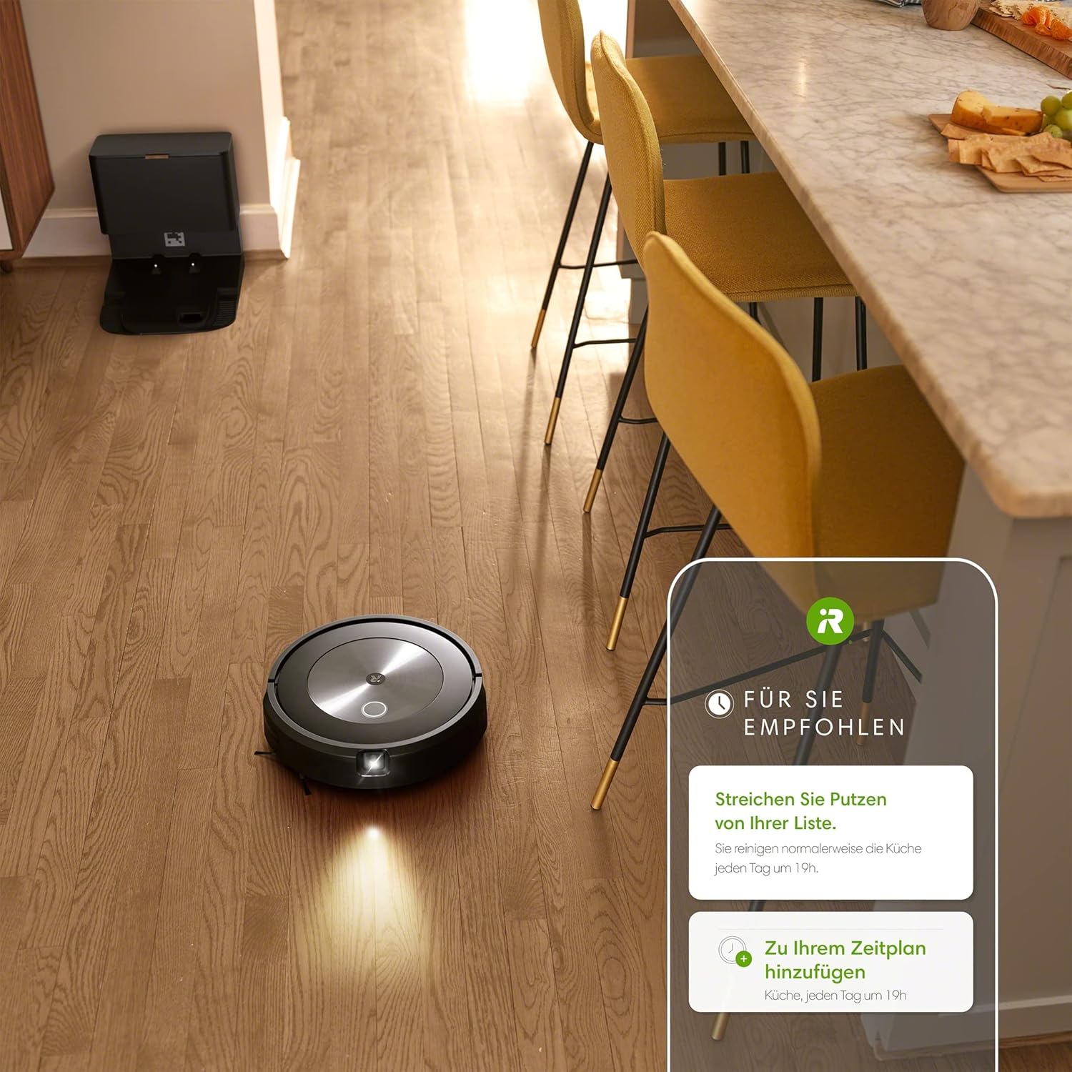 iRobot Roomba j7+ (j7556) Wi-Fi Enabled Robot Vacuum Cleaner With Automatic Suction Station